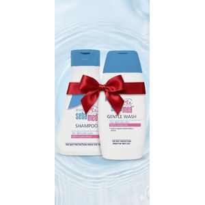 Sebamed Baby Shampoo with chamomile 150ml + Baby Gentle Wash 200ml