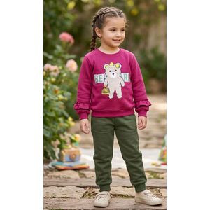 طقم بيجامة للفتيات ميلتون شتوي