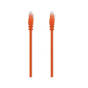 PROLINK PL-PC-U6-1OR UNSHIELDED CAT6 PATCH CORD W/ T568B WIRING, 1M, LSZH Orange
