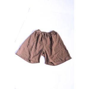 basic fabric short for men-brown-m