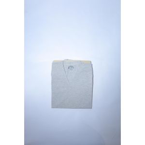 Cottonil basic cotton underwear short sleeves tshirt for men-grey-3