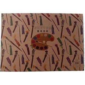 Easy Line 12801-2 Wire Drawing Pad 12 Sheets White - Multi Color