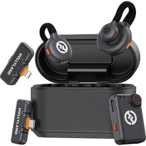 Hollyland Wireless Microphone Lark M2s Ultimate Combo Black
