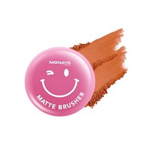 Monaya B003 Matte Blusher â€“ Soft & Buildable Powder Blush, Natural Finish, Long-Lasting, Lightweight Formula â€“ Affordable Cheap Makeup for All Skin Types