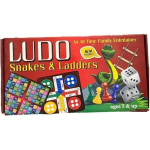 LUDO & SNAKES & LADDERS CARDS game