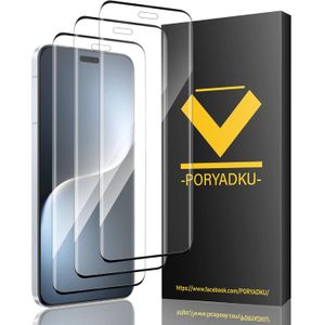 واقي شاشة زجاجي مقوى من Ekabo مكون من 3 قطع لهاتف Honor Magic 7 Pro، مقاوم للخدوش والفقاعات وبصمات الأصابع، متوافق مع شبكة Magic 7 Pro 5G.