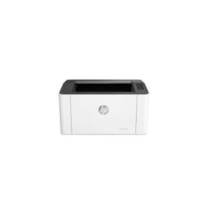 HP LaserJet 108W Laser Printer- 4ZB80A White/Black