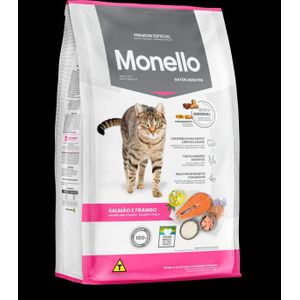 Monello Cat Food for Kittens with Salmon & Chicken, 1 kg