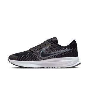 Nike W RUN DEFY RUNNING SHOES - BLACKWHITE-WOLFGREY
