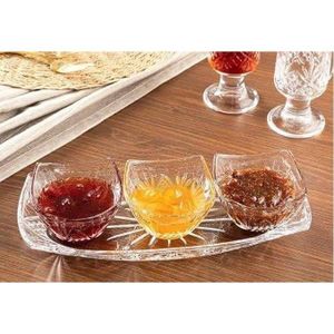 Jelly set. The set includes a serving dish and three bowls