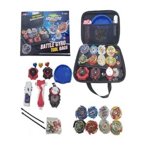Beyblade Battle Set with Storage Case, 8 Battle Tops, 3 Launchers, Battle Arena, Training Kit