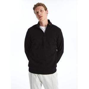 LC Waikiki Funnel Neck Long Sleeve Men's Thick Sweatshirt