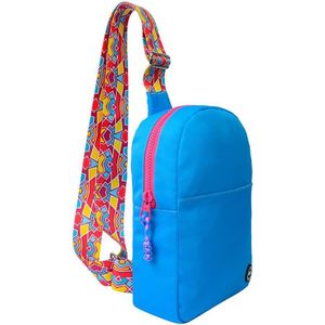 CUBS Blue/Fuchia Sling Front Zipper