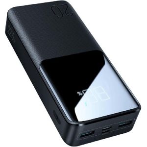 JOYROOM Joyroom( 20000mAh Fast Charging Power Bank – 22.5W High-Speed Output – LCD Digital Battery Display – Multi-Port Portable Charger for 3 Devices – Airline Approved External Battery JR-QP192