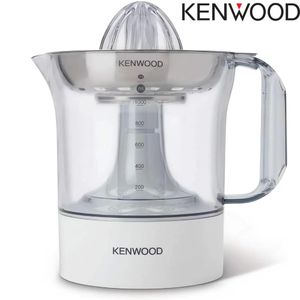 Kenwood عصارة برتقال كينوود 40 واط – سعة 1 لتر – نظام دوران مزدوج لاستخلاص أقصى كمية من العصير – تصميم أبيض/شفاف أنيق – موديل JE290A