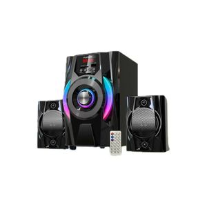 Platinum Subwoofer For Computer with Bluetooth Connection - AUX Cable - Memory Card port - USB port And Remote Contol Model AH-4001