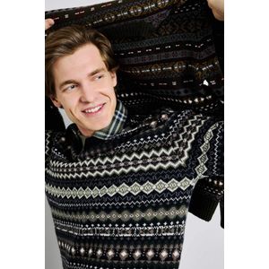 Defacto بلوفر تريكو بقصة عادية