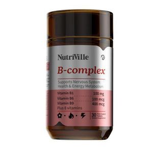 NutriVille نيوتريفل بى كومبلكس 30 كبسولة برطمان