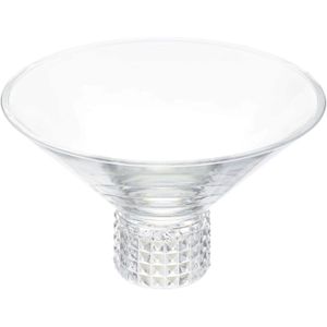 Bohemia Trinity Crystal Decorative Bonbonniere with Stand, 30.5 cm - Clear