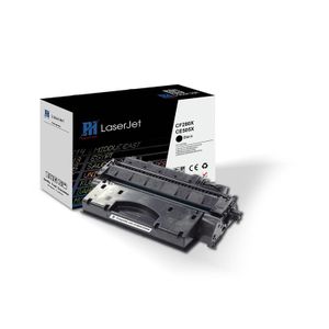 PH Original product PH 80X Compatible Black Toner Cartridge Replacement for CF280X CE505X – High Yield Laser Printer Toner