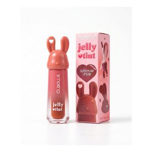 OLIBOLLA Jelly Tint Glossy Plump Lip Glow, Shade 05