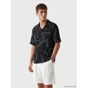 LC Waikiki Regular Fit Printed Men's Textured Shirt