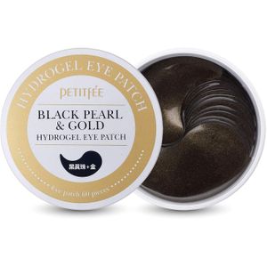 PETITFEE  Black Pearl and Gold Hydrogel Eye Patch (60 Patches)