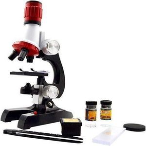 Kids Biological Monocular Microscope – 100x-1200x Magnification Battery Powered Educational Microscope