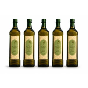Extra virgin olive oil from Sinai Al-Fayrouz, 5 liters, plastic bottles.