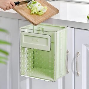 Foldable Fruit Vegetable Hanging Plastic Waste Bin Basket Foldable Fruit Vegetable Basket.