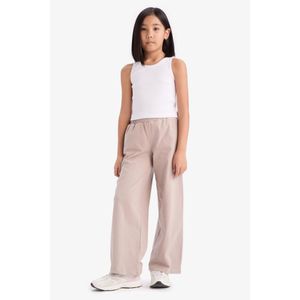 Defacto Girl Wide Leg Trousers - Stone