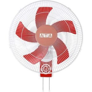 ATA Wall Fan 16 Inch 5 Blades, Multi Colors,B-1613