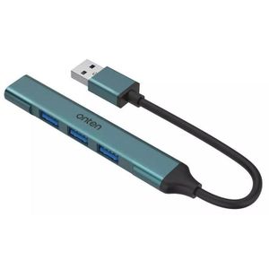 onten USB Hub, 4 Ports, for MacBook Pro 2020/2019, iMac 2021, USB Splitter Aluminum Alloy