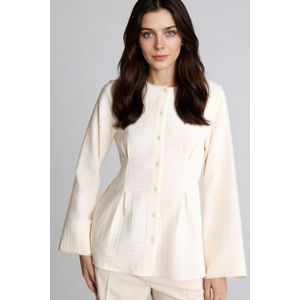 Defacto Regular Fit Crinkle Fabric Long Sleeve Tunic