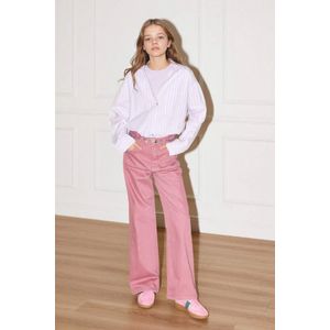 Defacto بنطلون بناتي قصة مستقيمة واسعة برجل شارلستون