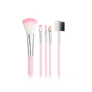 Professional 5-Piece Makeup Brush Set for Daily Use – Available in Multiple Colors and Designs – One Set Containing 5 High-Quality Brushes (Color and Design May Vary)