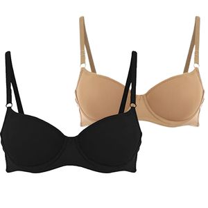 Lasso (2) Padded Push-Up Basic Bra For Women @ Best Price Online