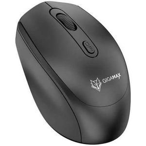 Gigamax جيجاماكس ماوس لاسلكي مريح GM-10 - وضع مزدوج 2.4G وبلوتوث 5.0 - USB-C قابل لاعادة الشحن مع بطارية 500mAh - 3 مستويات DPI - 4 ازرار صامتة - متوافق مع ويندوز وماك ولينكس واندرويد