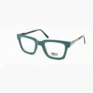 Black Horse نظارة طبية رجالي بإطار مصنوع من خامة TR خفيفة الوزن ومرنة مع ذراعين من المعدن المتين، مما يوفر مزيجًا مثاليًا من الراحة والمتانة. تصميم أنيق وعصري مناسب للاستخدام اليومي ويمكن تركيب جميع أنواع العدسات الطبية عليها.