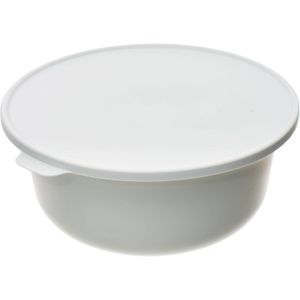 AKSA Plastic Dough Bowl, 4 Liter Capacity, Turquoise