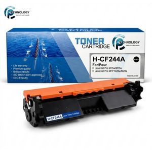 PC TECHNOLOGY تونر HP 44A CF244A أسود متوافق مع HP LaserJet Pro M15 M28 - جودة طباعة عالية