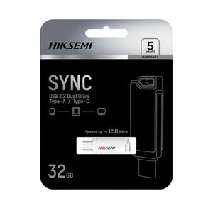Hiksemi  32GB USB3.2 and Type- A / Type -C Flash Drive