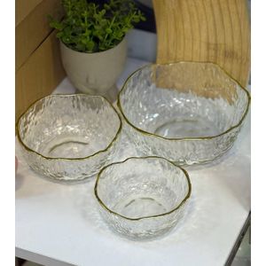 طقم بولات زجاج 3 قطع