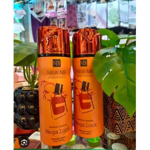 Nb  French Crystal Mega Look Perfume Spray Pour Homme, a 200 ml aerosol body spray.     