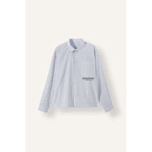 Defacto Boxy Fit Shirt Collar Printed Long Sleeve Shirt