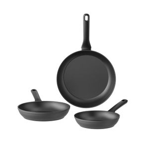 Berghoff 3-pc frying pan set non-stick Helix