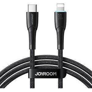 Joyroom SA32-CL3 Starry Series 30W Fast Charging Type-C to Lightning Data Cable, 1 Meter – Black