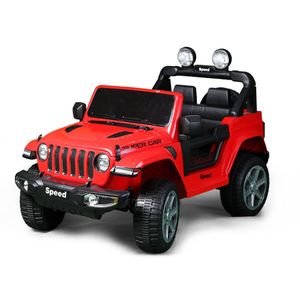 Dream Land عربية كهربائية للأطفال - احمر - FT938