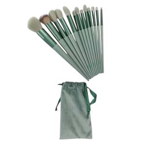 Professional 13-Piece Makeup Brush Set – Foundation, Concealer, Powder & Eyeshadow Brushes – Multicolor