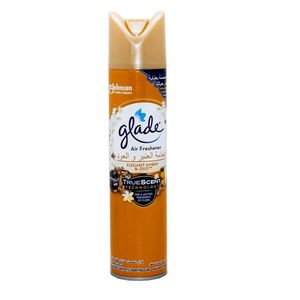 Glade معطر جو أنيق برائحة العنبر والعود، بخاخ 300 مل